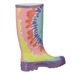 Dirty Laundry Women's 'Tie Dye' Rain Boots - 12248920 - Overstock.com ...