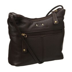 Stone Mountain Cresskill Leather Mini Handbag - 12280526 - Overstock ...