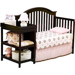 delta bridgeport crib and changer