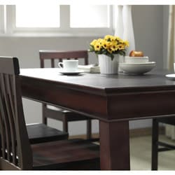 preview thumbnail 2 of 1, 48-inch Espresso Wood Dining Table