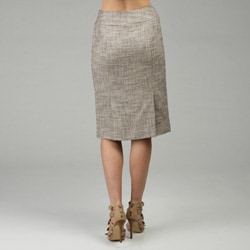 Lafayette 148 Womens Delaine Tweed Lola Skirt