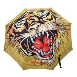 Ed Hardy 25 inch Tiger Umbrella  