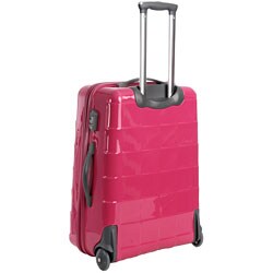 pink antler suitcase