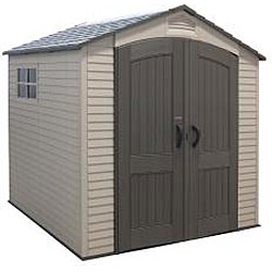 Lifetime Deluxe Storage Shed (7' x 7') - 12667986 - Overstock.com ...