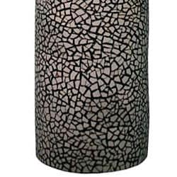 Handmade Black Lacquer and Eggshell Vase (Thailand)  