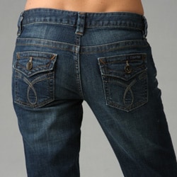 calvin klein women's boot cut jeans