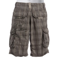 Buffalo by David Bitton Boys Plaid Cargo Shorts  