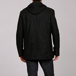 black rivet coat