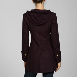 michael kors hooded peacoat