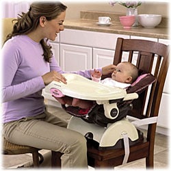 mocha high chair