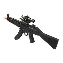 AEG Electric UTG MP5 Sub Machine Gun FPS-300 Airsoft Gun - Overstock ...