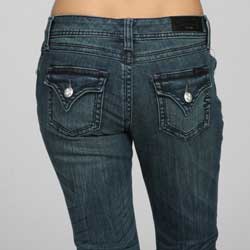Seven 7 Women's Bootcut with Back Flap Pocket Jean - 12982412 ...