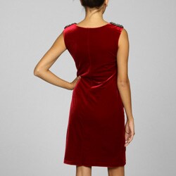 ronni nicole velvet dress
