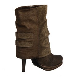 ankle boots with fold over cuffs