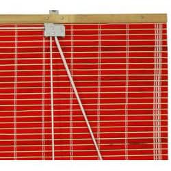 36 inch Red Bamboo Roll Up Blinds (China)