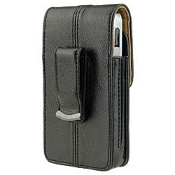 Apple iPhone 4/ 4G Executive Vertical Leather Belt Clip Carrying Case ...