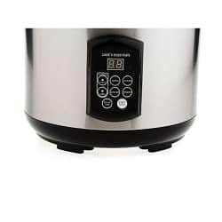 CooksEssentials 5.3 Quart Pressure Cooker with Rack & Glass Lid 