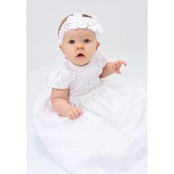 Keepsake Christening Gift, Headband to Garter  