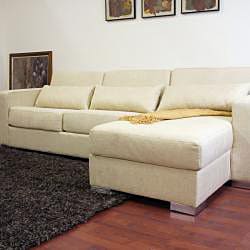 sectional sleeper storage twill olcott chaise sofa cream modern