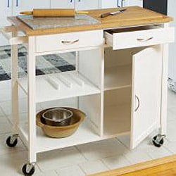 Dual Top Kitchen Island  