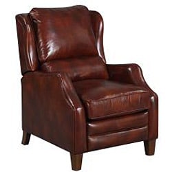 New Creations Ellison Red/ Brick Classic Recliner  