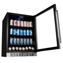 EdgeStar Stainless Steel 148 can Beverage Cooler