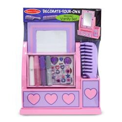 melissa and doug vanity play set
