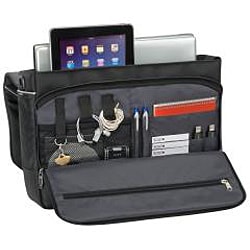 Solo Sentinel 16 inch Flap Over Laptop Messenger Bag  