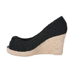 black toe espadrilles