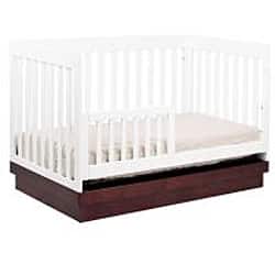 Shop Babyletto Harlow 3 In 1 Espresso White Convertible Crib