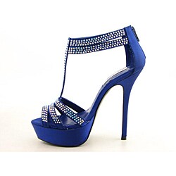 Steve Madden Women's Showstop Blue Sandals - Free Shipping Today ...