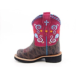 Shop Ariat Girl's Showbaby Fiesta Pink Boots - Overstock - 6760856
