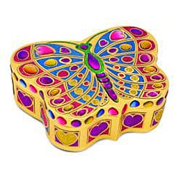Melissa & Doug 'Butterfly Treasure Box' Peel and Press Sticker by Number Melissa & Doug Art Kits