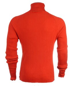 orange turtleneck mens