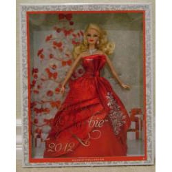 2012 holiday barbie doll