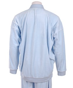 sean john velour suit baby blue