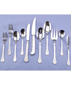 Cambridge Tracy 54-piece Flatware Set with Buffet Caddy - - 743454