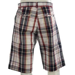 Marx & Dutch Mens Plaid Shorts  