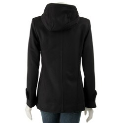 michael kors hooded toggle coat