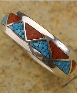 Shop Navajo Wedding Band Native American Free Shipping On