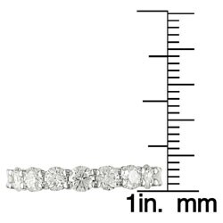 18k Gold 3 ct TDW Diamond Eternity Band (G H, SI2)  