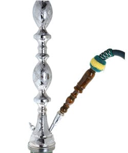 Handmade Nargile Accent Hookah Pipe (Lebanon)  