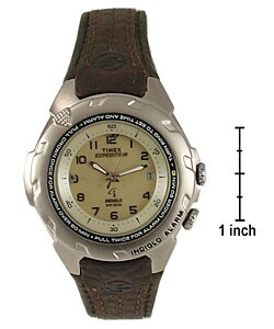 preview thumbnail 3 of 1, Timex Women's Expedition Brown Leather Strap Watch