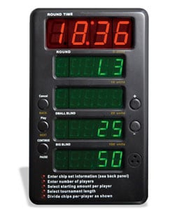 best poker timer clock