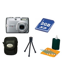 Nikon Coolpix P4 8.1MP Digital Camera with Bundle (Refurbished