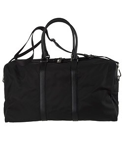 duffle prada nylon leather bag shoes clothing