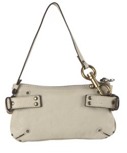 Chloe Small Leather Off White Paddington Shoulder Bag