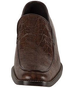 DSquared Mens Croc Stamped Leather Loafers