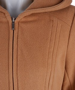 anne klein hooded wool coat