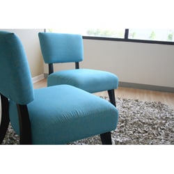 Tiffany Turquoise Accent Chair Set of 2 Bed Bath Beyond